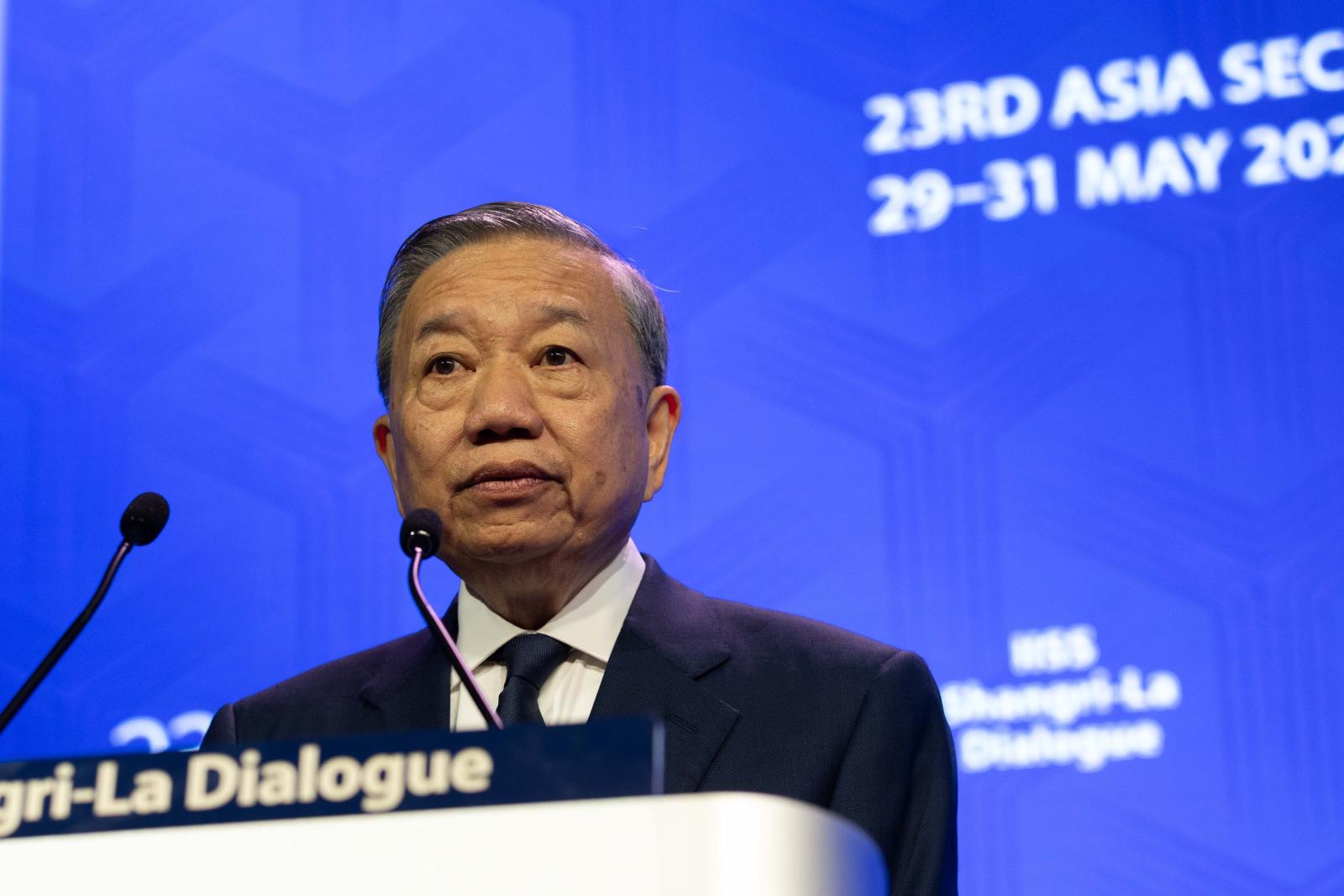 Vietnam's To Lam warns of three global crises, sets out solutions in Shangri-La Dialogue keynote address