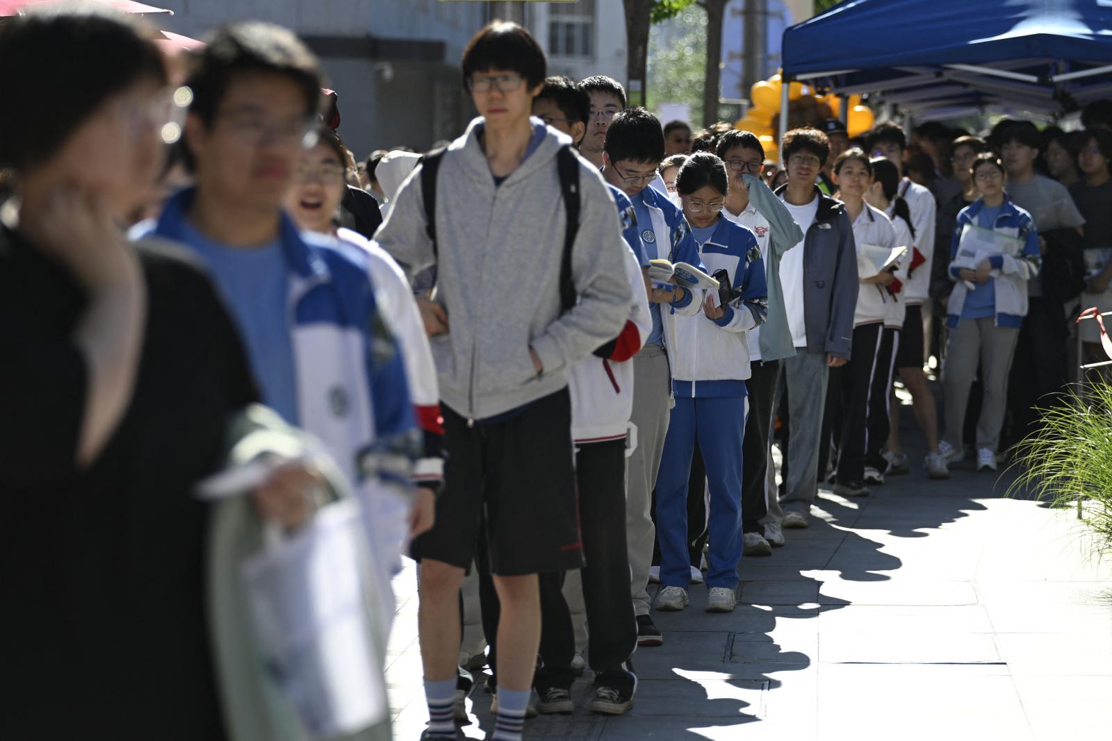 Millions of Chinese students sit for gruelling 'gaokao'
