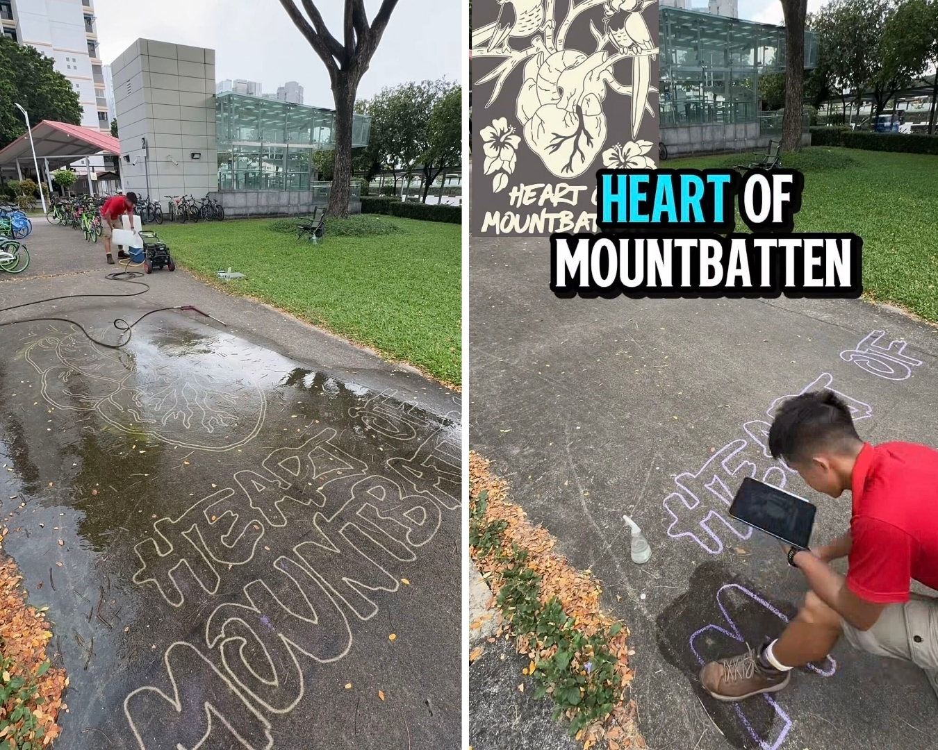 Mountbatten pavement art removed by SMRT raises larger questions on public spaces and expression: MP Gho Sze Kee