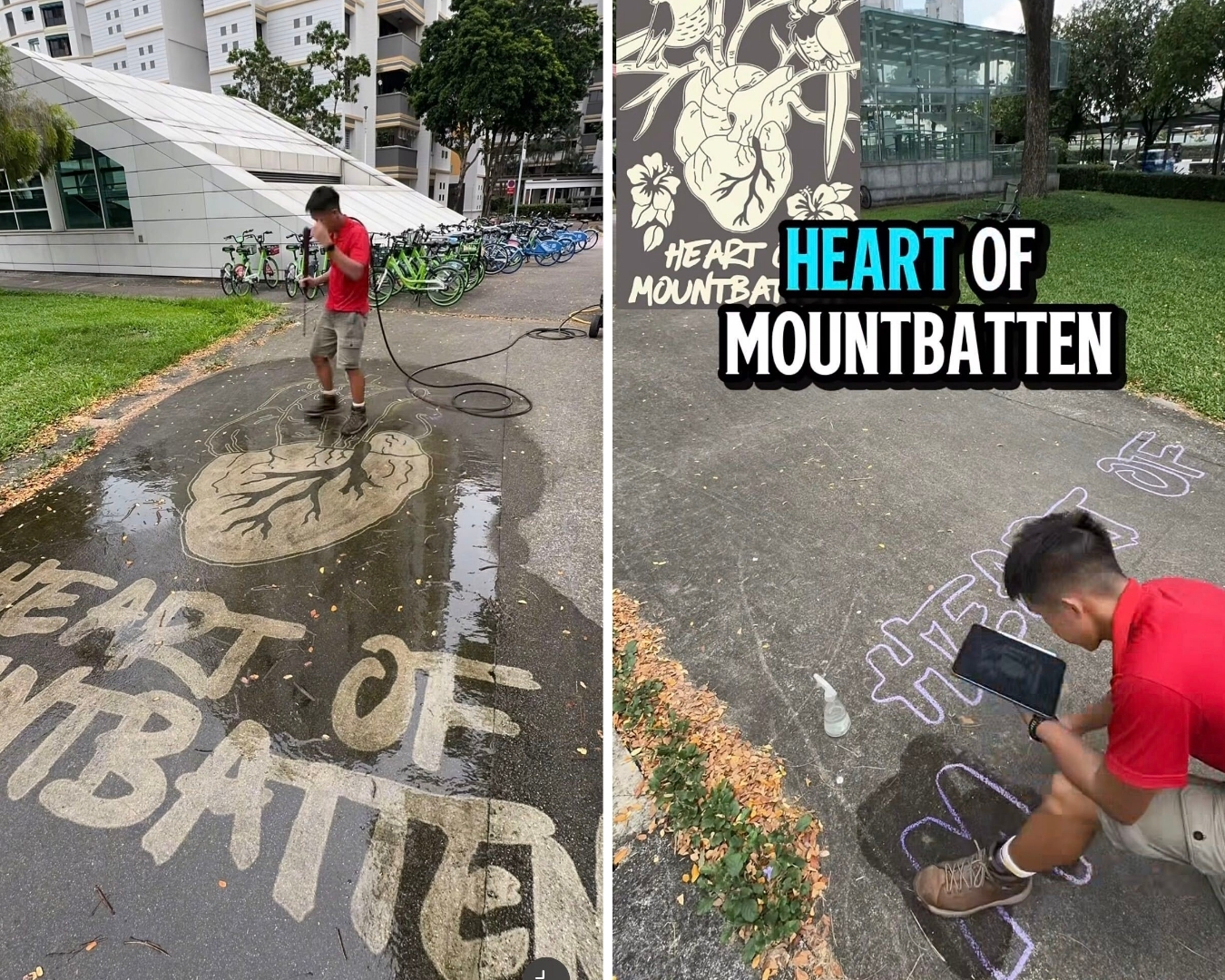 Mountbatten pavement art removed by SMRT raises larger questions on public spaces and expression: MP Gho Sze Kee