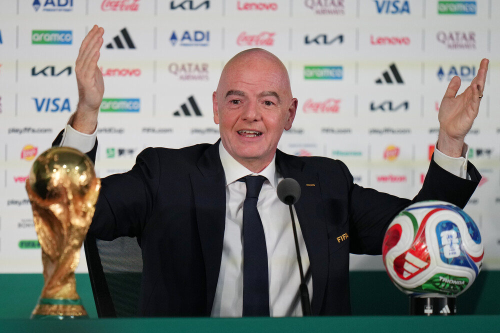 FIFA chief Infantino defends visa handling, ticket prices on eve of World Cup