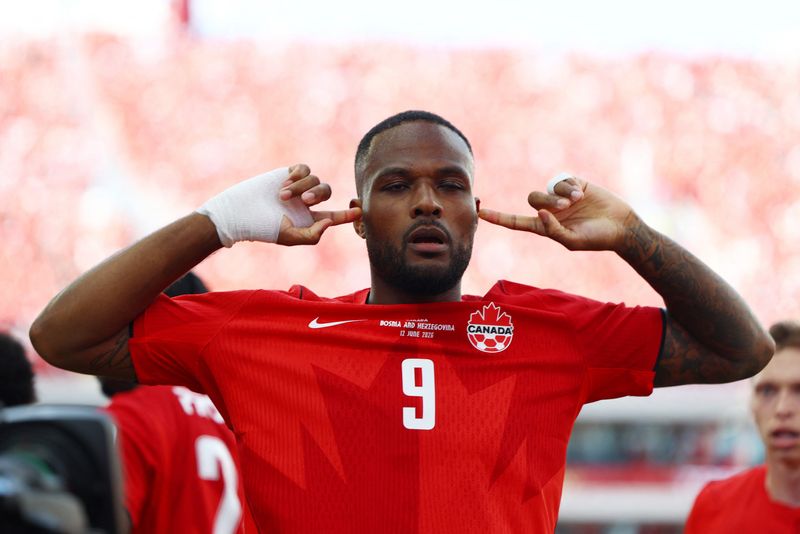 Canada's Larin salvages 1-1 draw against Bosnia in Group B opener
