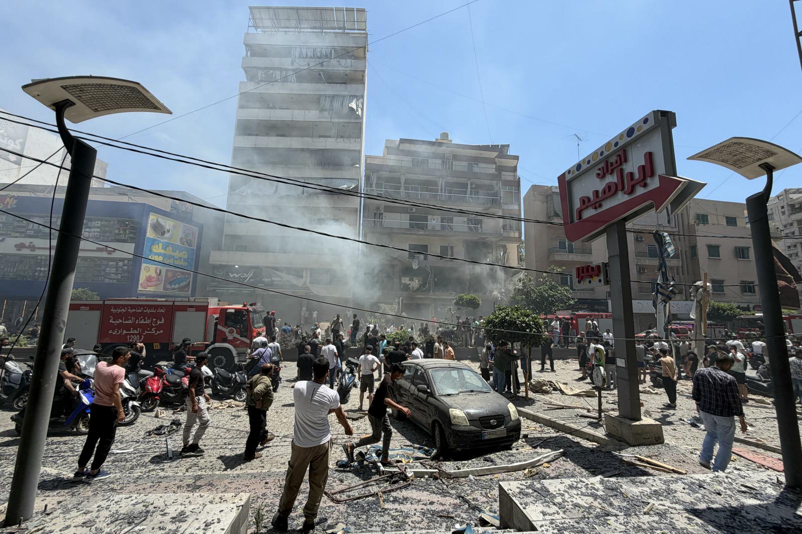 Three dead as Israel strikes Hezbollah in Beirut's southern suburbs