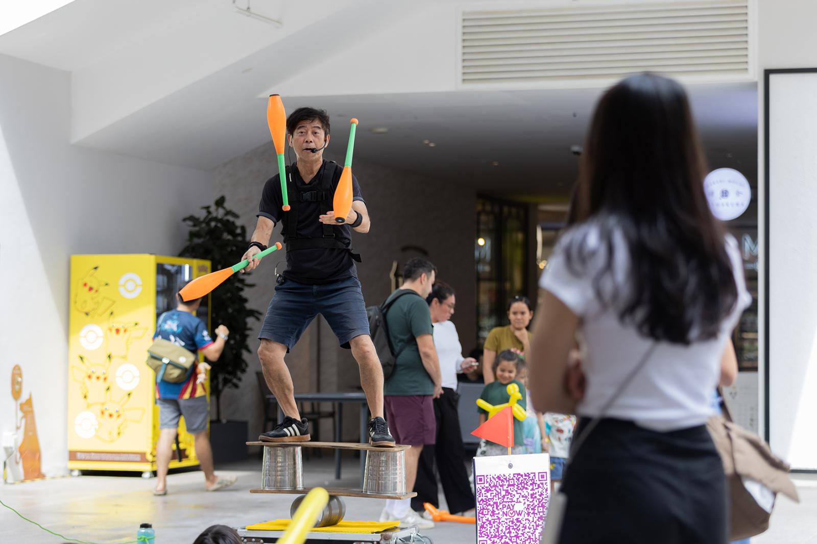 He left the corporate world to be a busker. Nearly 30 years on, he's still chasing the next trick