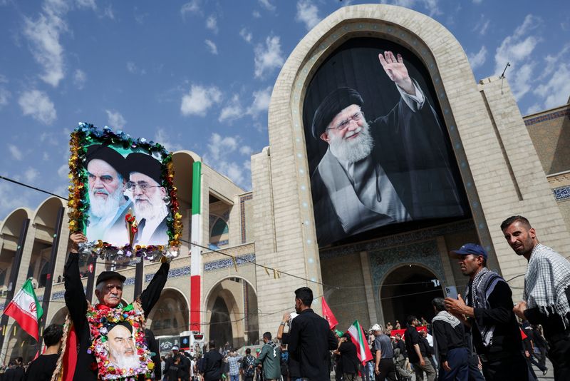 Iran-backed Hezbollah and Hamas attend Khamenei funeral ceremonies