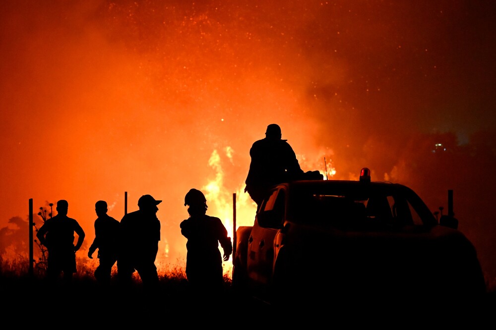 Infernos devastate forests as Europe's temperatures rise again