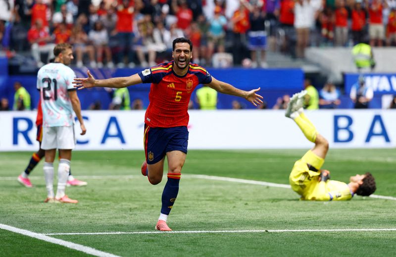 Spain set up World Cup semi-final with France after late win against Belgium
