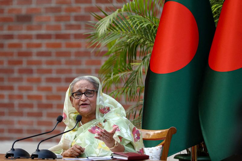 Bangladesh ex-premier Hasina vows to return despite fearing for life