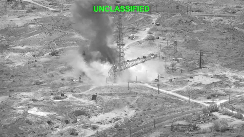 US strikes in Iran hit airport, bridges and railway station
