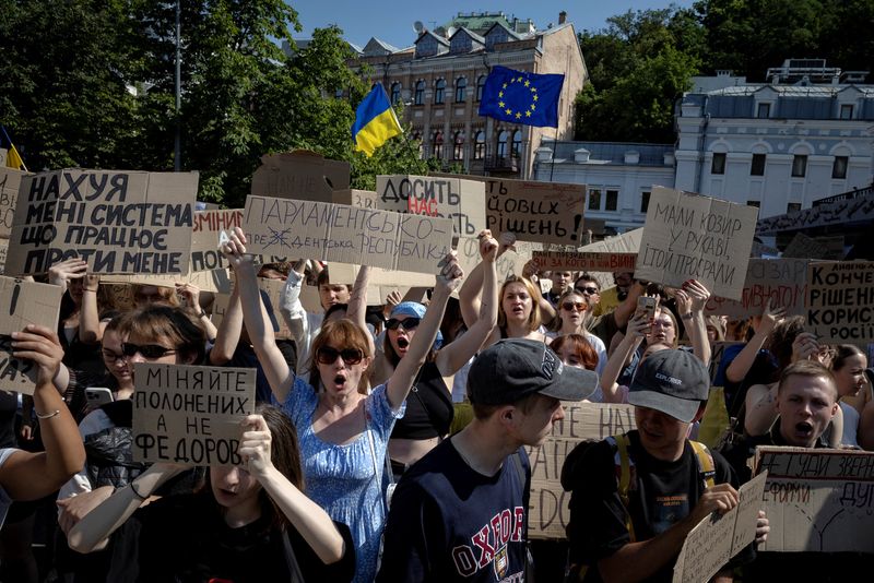 Bitter row splits Ukraine's military leadership after defence minister ousted