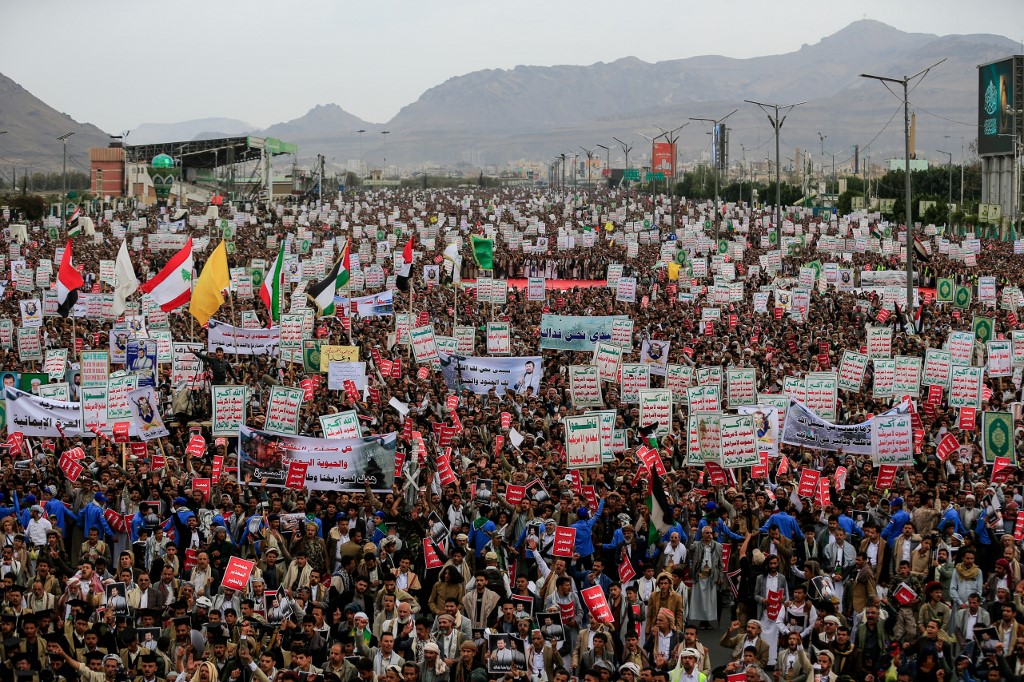 Yemen's Iran-backed Houthis announce maritime blockade of Saudi Arabia