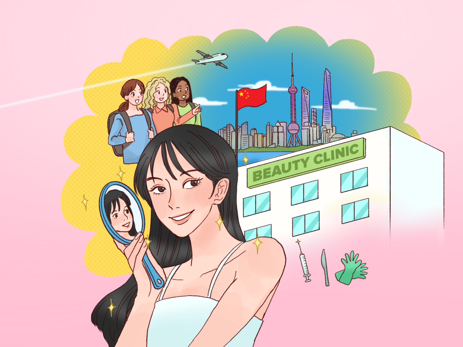 Mengapa China kian dilirik sebagai tujuan operasi plastik selain Korsel?