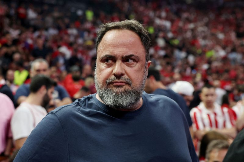 Forest owner Marinakis sues Crystal Palace after provocative fan banner