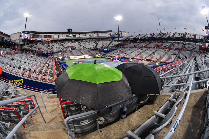 Rain in Montreal forces Canadian Open to reschedule men's quarter-finals