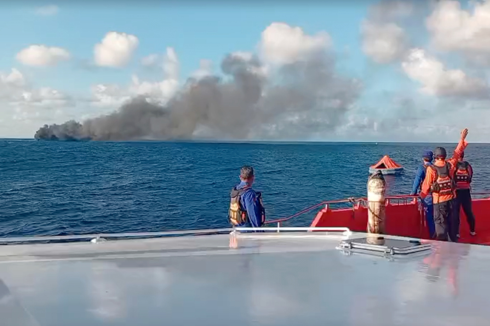 One dead, more than 200 rescued after Indonesian ferry from Bali catches fire