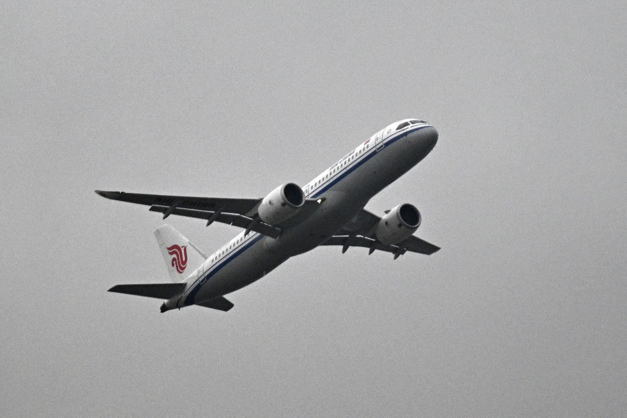 China's C919 jet makes first international commercial flight