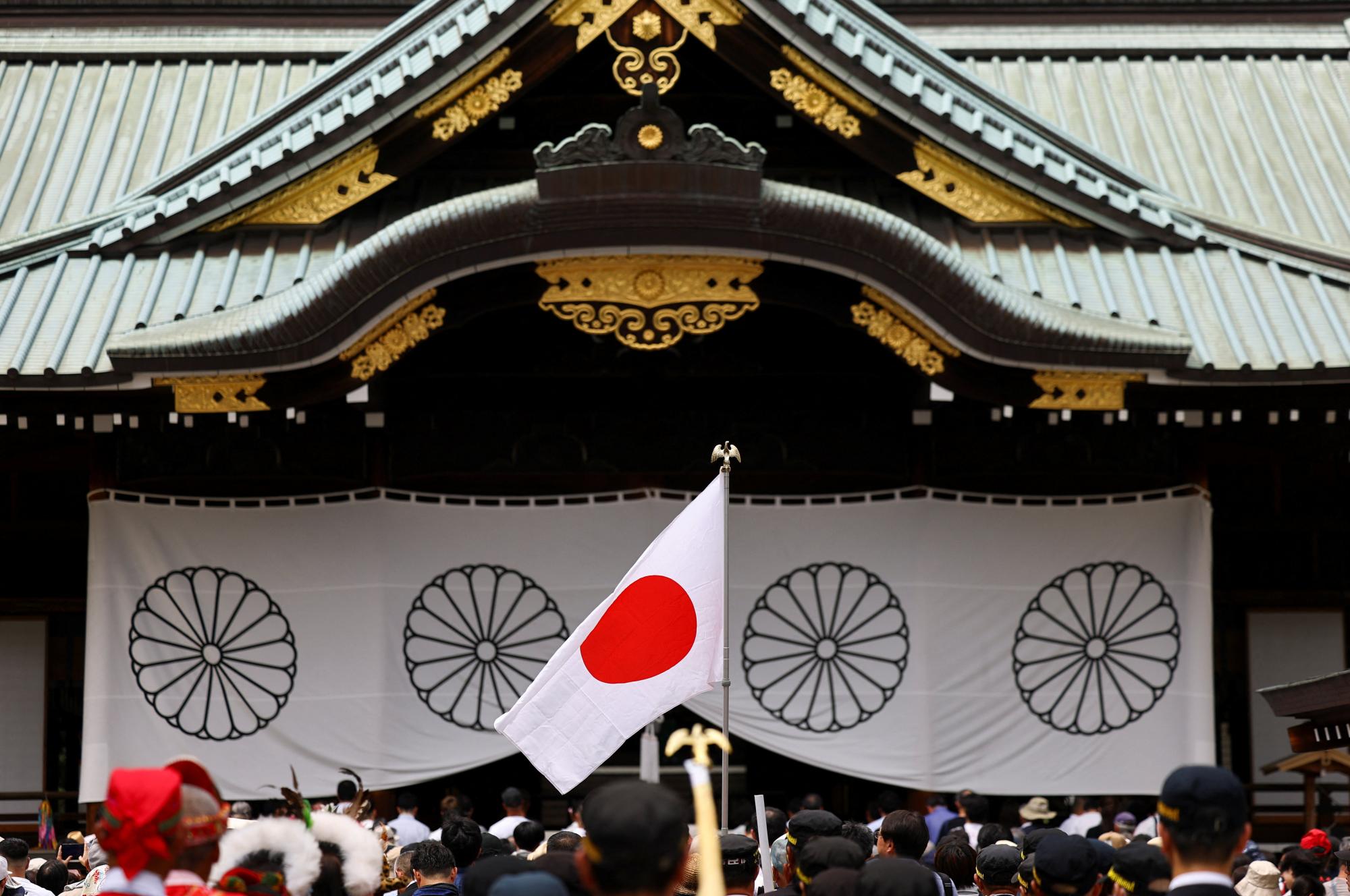 Japan defence minister visits Yasukuni war shrine, PM Takaichi stays away