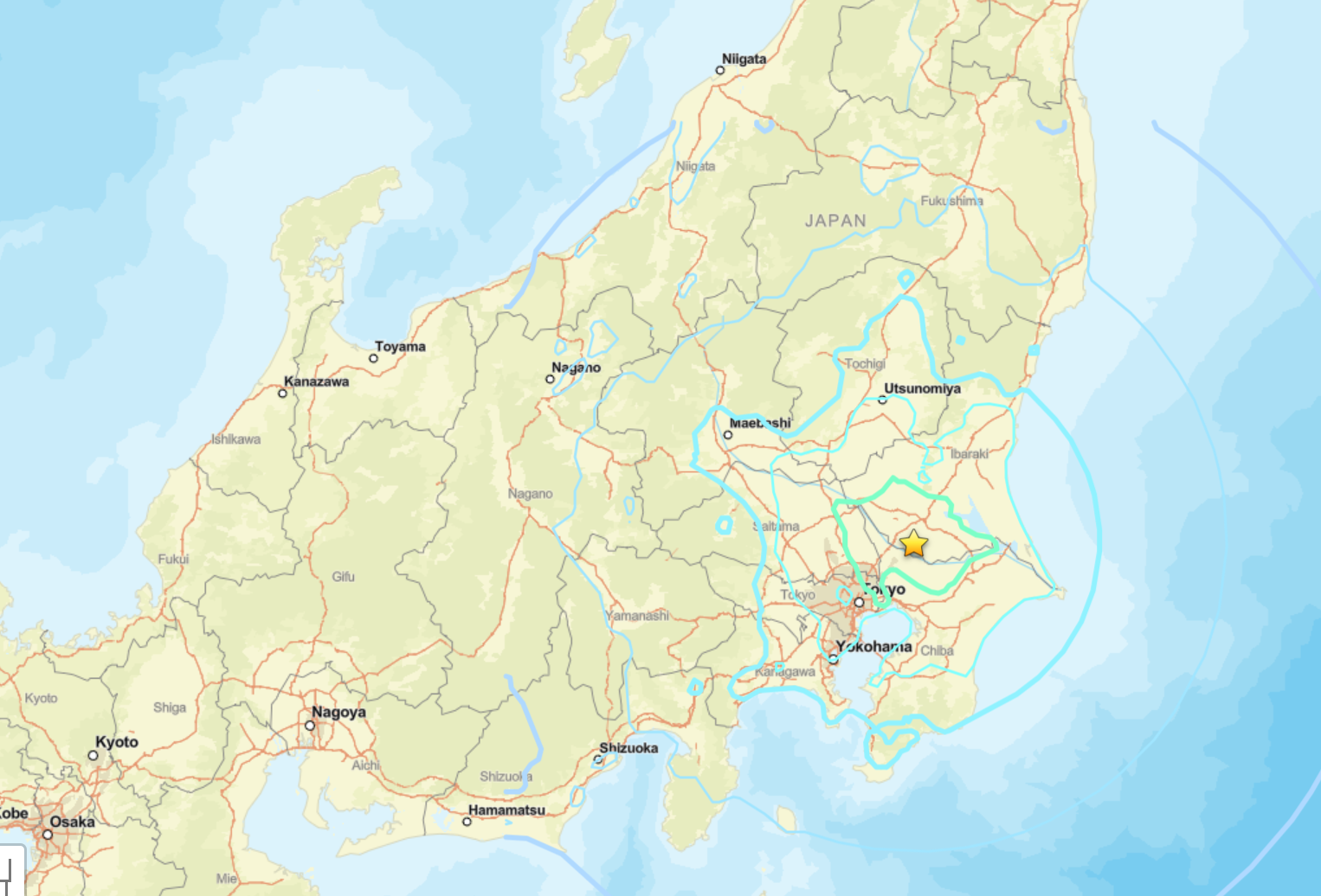 5.9 magnitude earthquake hits Japan, dozens injured