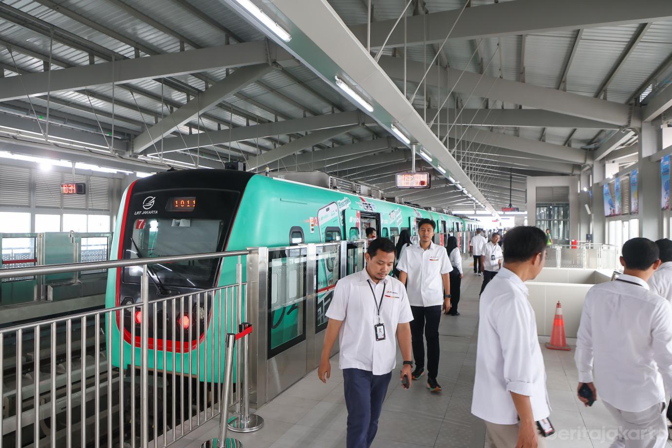 Rampung 100%, tarif sementara LRT Kelapa Gading-Manggarai Rp5 ribu, Oktober diputuskan