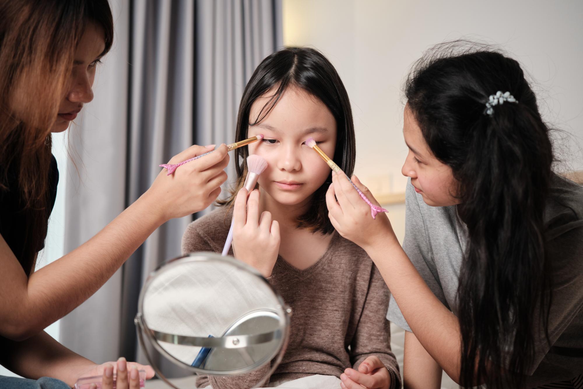Young girls are becoming obsessed with skincare and makeup – why is this happening?