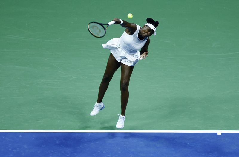 Kenin beats Venus Williams in late-night US Open encounter