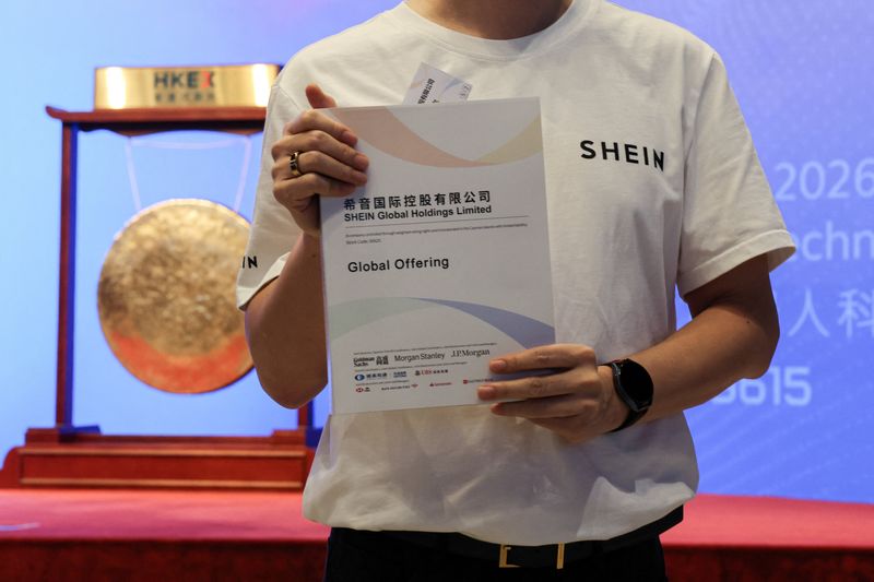 Fast-fashion giant Shein set to open flat in Hong Kong market debut 