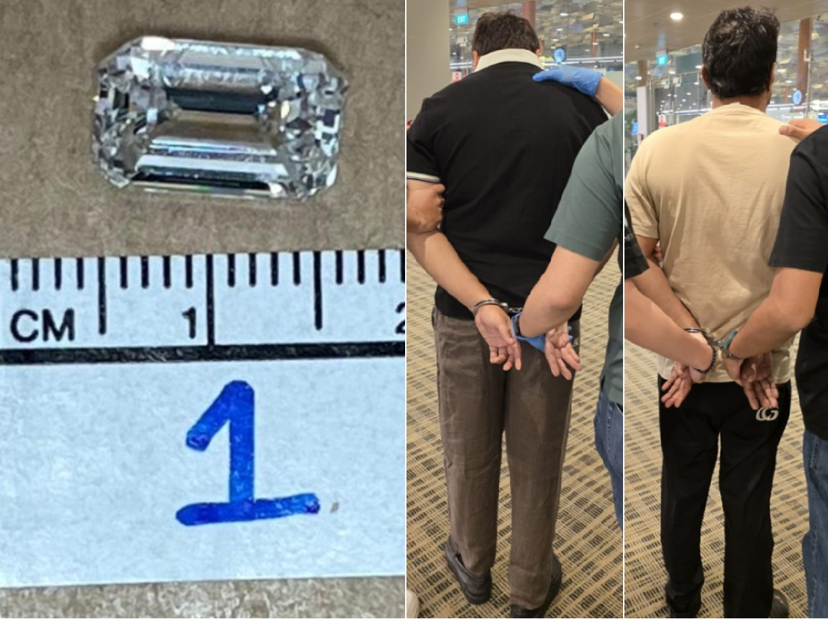Man who hid S$200,000 diamond in mouth during Chinatown heist gets jail