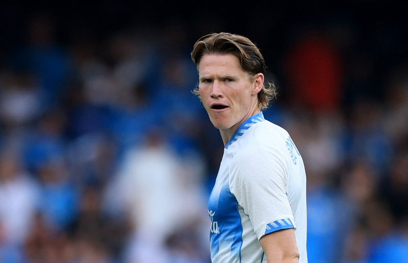 Napoli's McTominay ruled out for a month due to heart problem