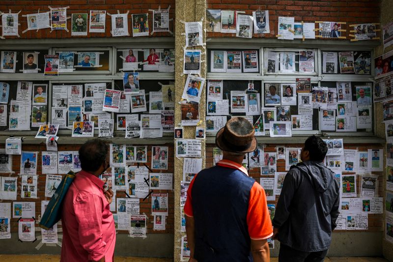 Families descend on Nepal in search of missing tourists