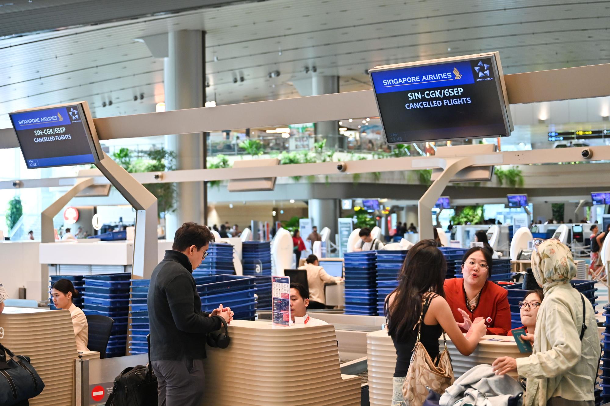 Travel chaos hits Changi and Jakarta airports as volcanic ash grounds flights between the two hubs