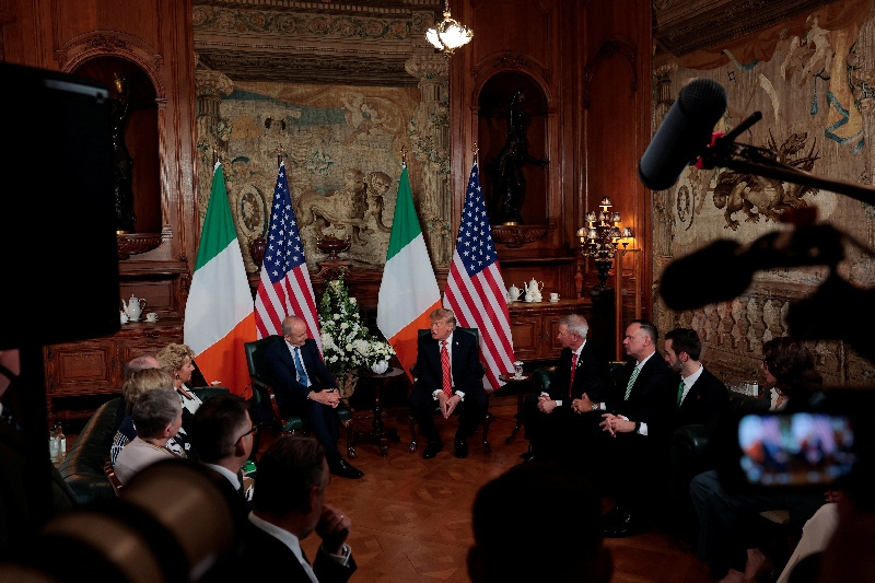 Trump says he would 'love' to see a united Ireland