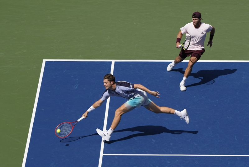 Harrison and Skupski win US Open men's doubles title