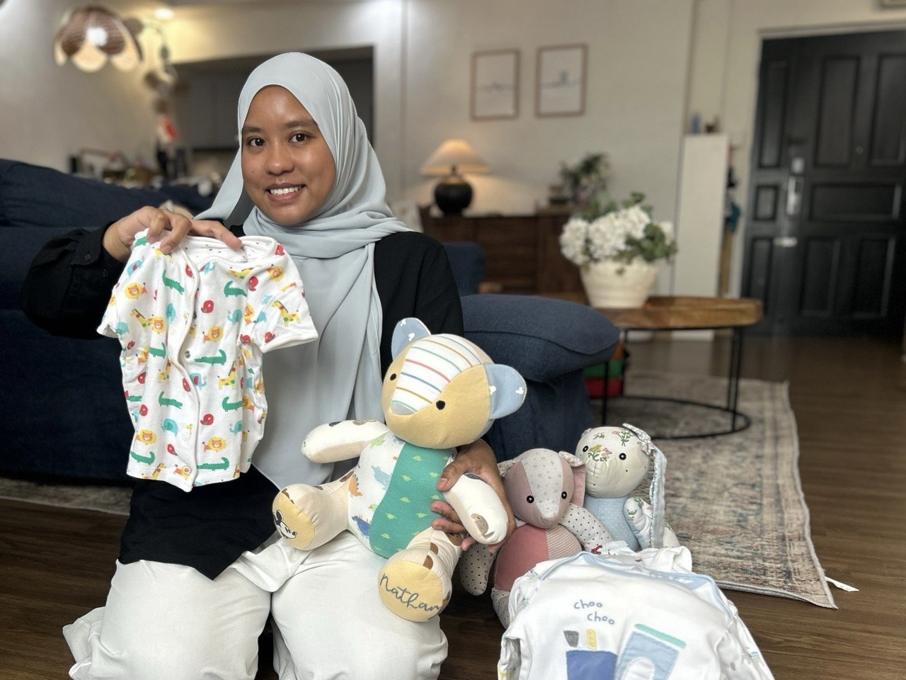 She turned her kids’ old clothes into keepsakes – now it’s a thriving home business 