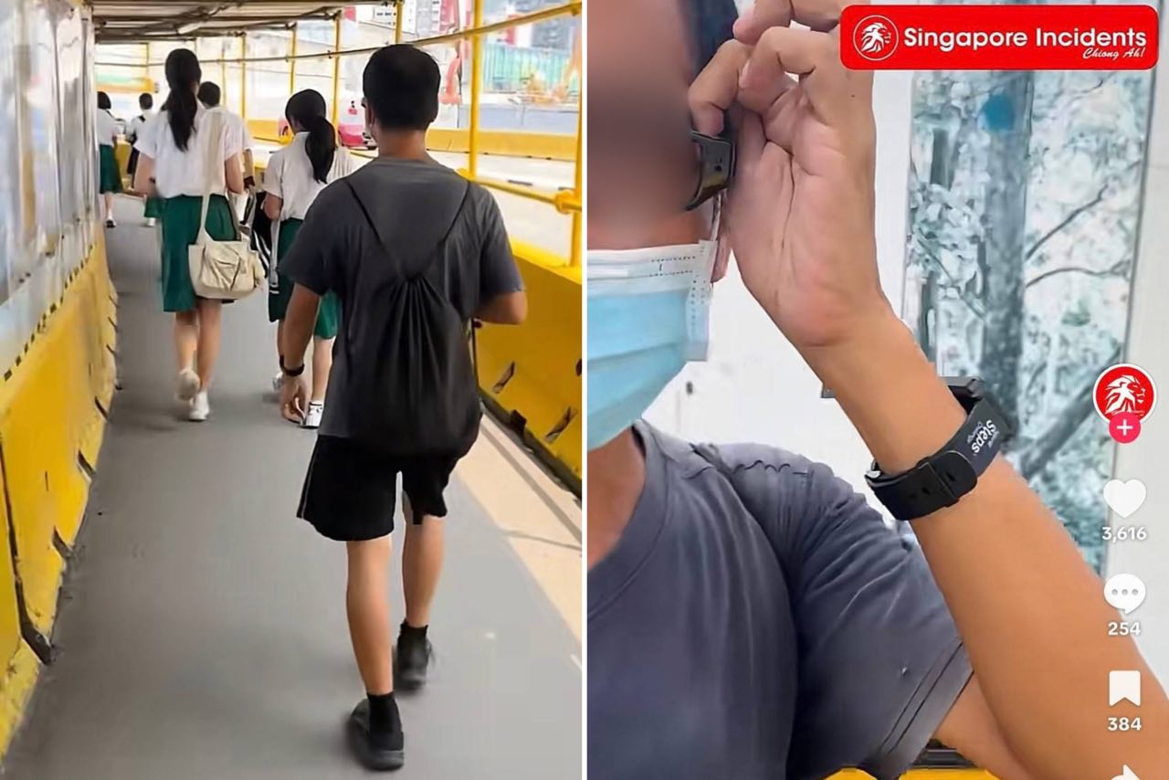Police investigating video of man in smart glasses allegedly trailing female students