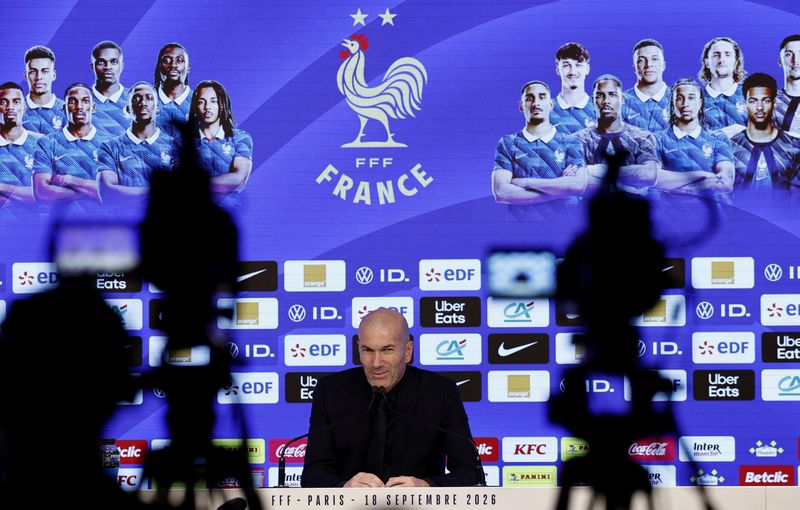Zidane feels immense emotion before first match in charge of France