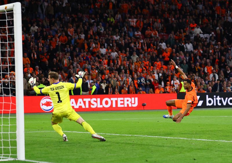 Late Gakpo equaliser earns Dutch 1-1 draw against Germany to spoil Klopp's debut