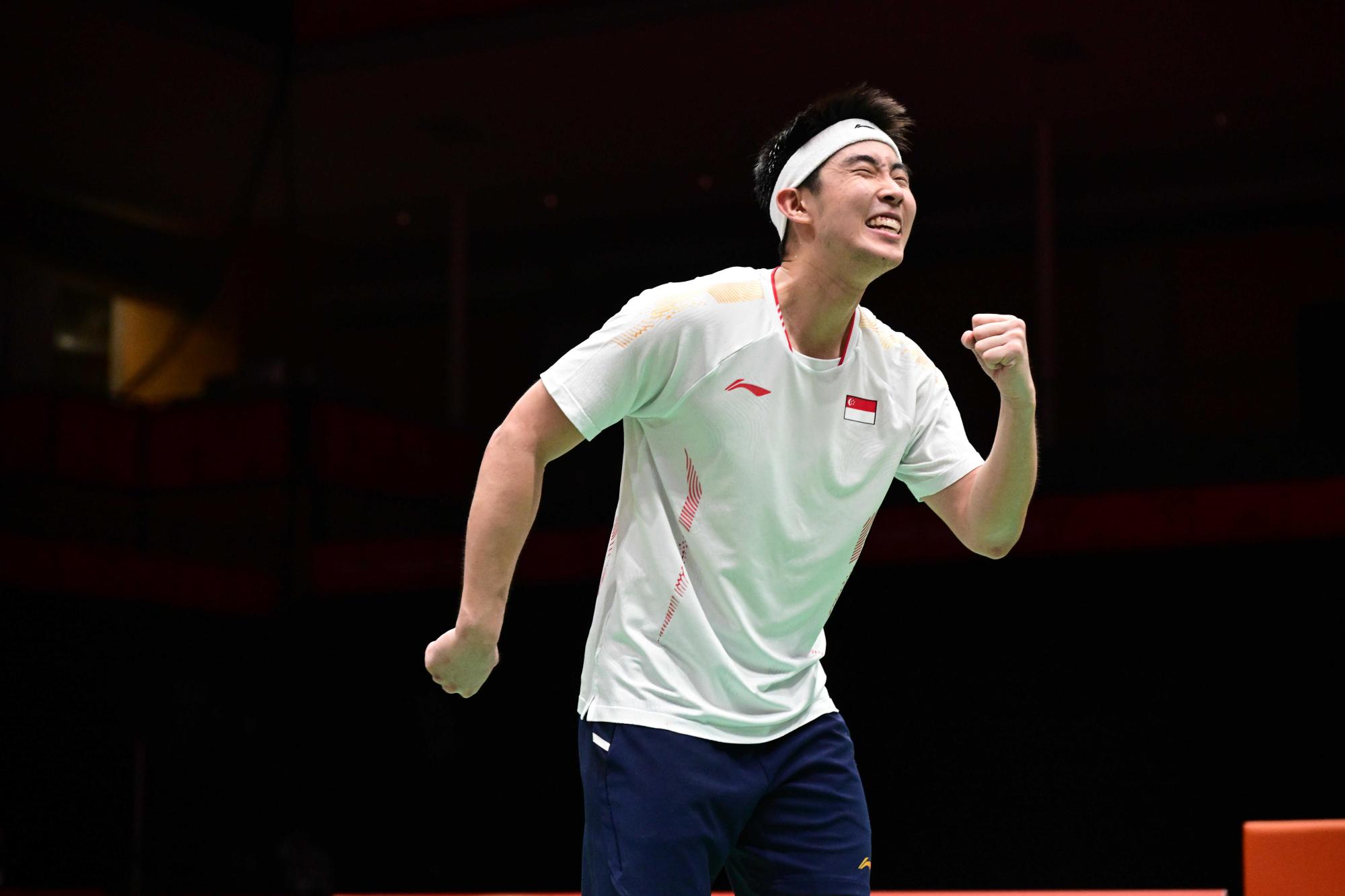Singapore’s Loh Kean Yew through to Asian Games badminton final after beating South Korea’s Yoo