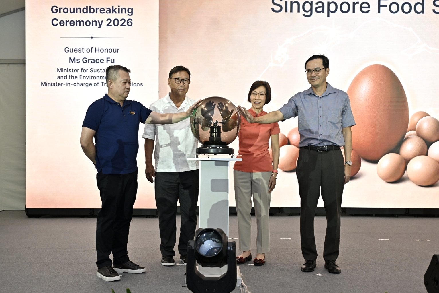 Construction begins for Singapore’s long-delayed fourth egg farm