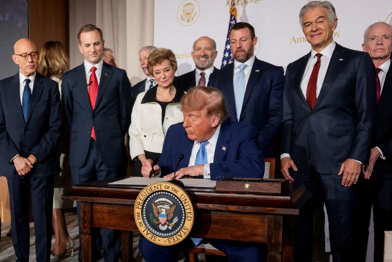 Trump, tech executives sign 'morally binding' AI document 