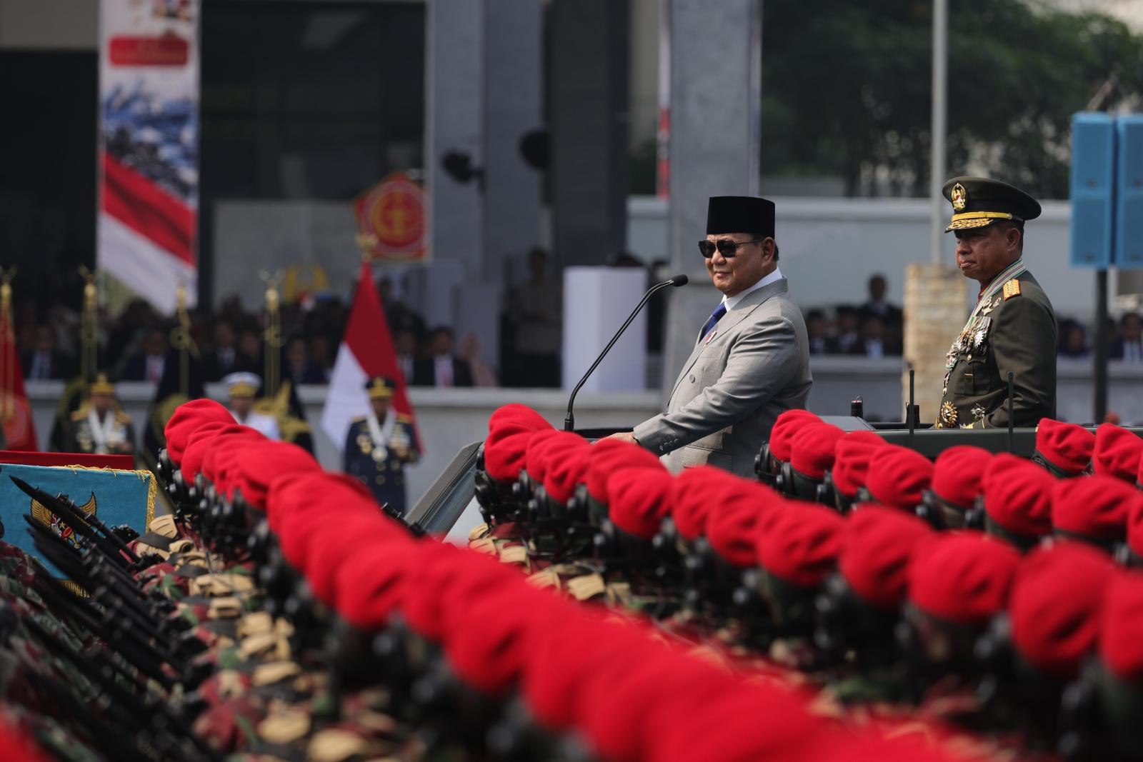 Prabowo resmikan 6 Kodam baru, targetkan komando teritorial di tiap provinsi