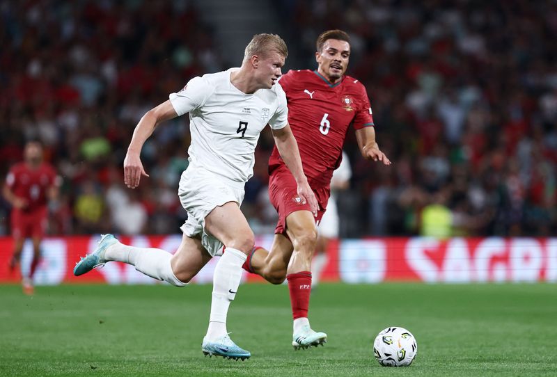 Norway boss Solbakken warns of heavy toll on 'thoroughly spent' Haaland