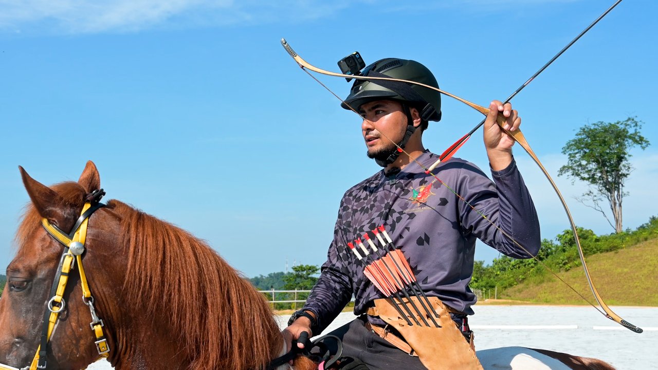'In that moment, nothing else matters' – the thrill of horseback archery for two Singaporean riders