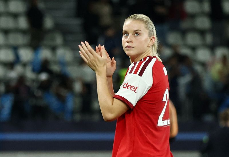Arsenal forward Russo voted as England women's player of the year