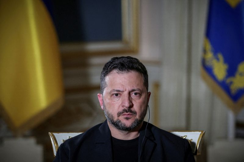 Ukraine's Zelenskyy tells ABC he will organise elections if Russia agrees to 60-day ceasefire