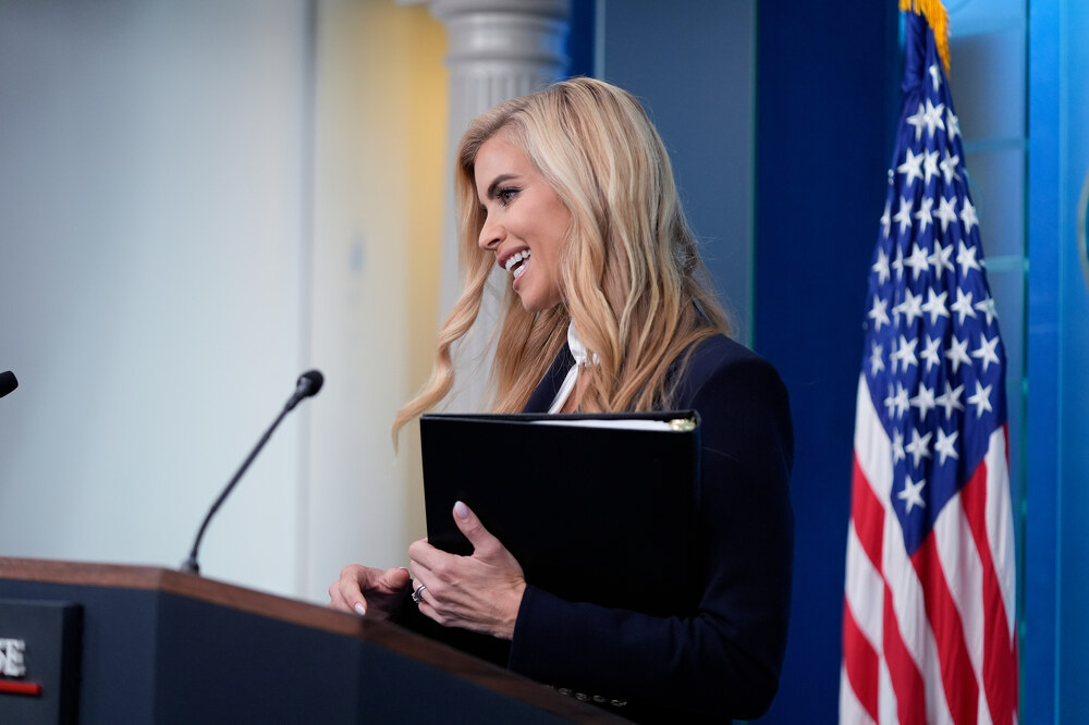 White House press secretary Katie Zacharia says she did not pass bar exam