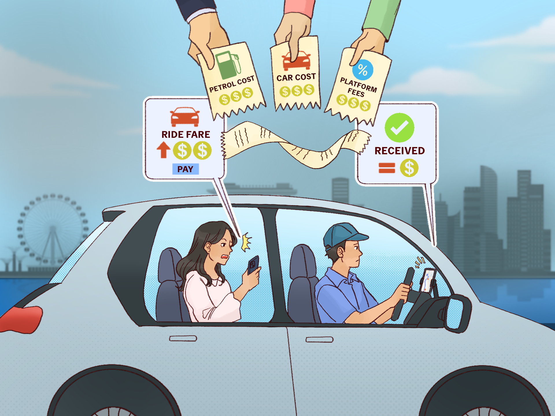 No relief in sight – what's driving pricier taxi and ride-hailing fares