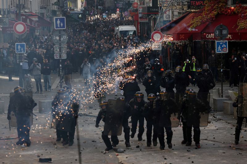 Mass protests in France spiral into worst riots in years