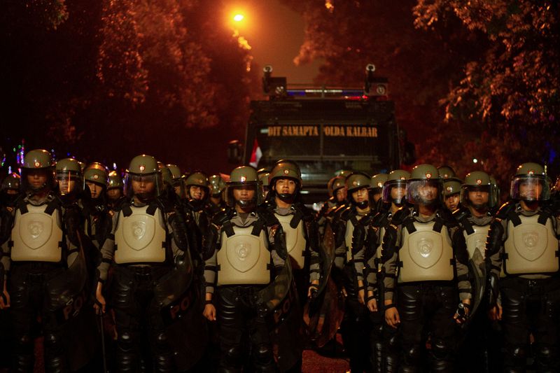 Indonesia beefs up security presence to prepare for student protests