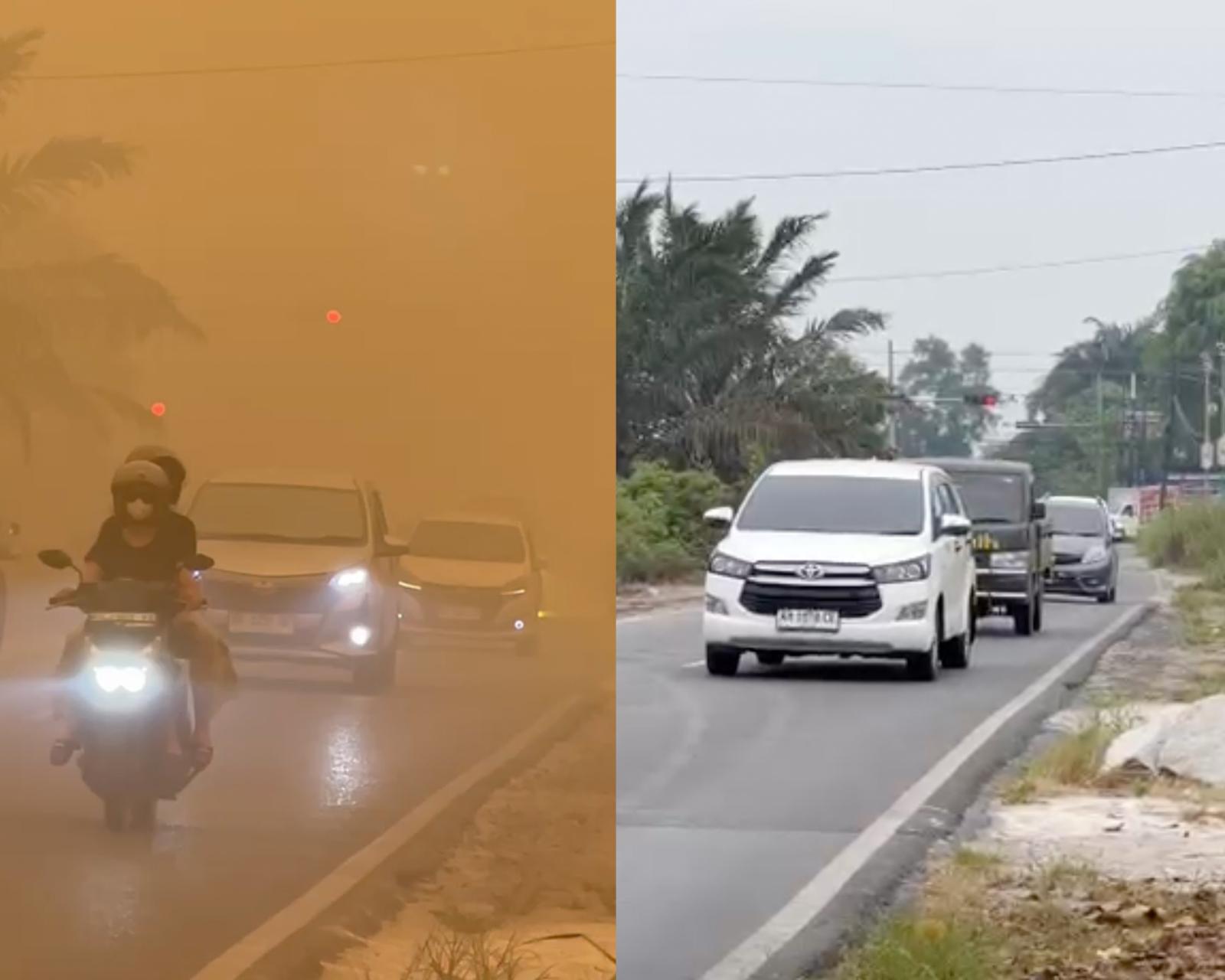 Hujan redakan kabut asap, tetapi karhutla bisa datang lagi 