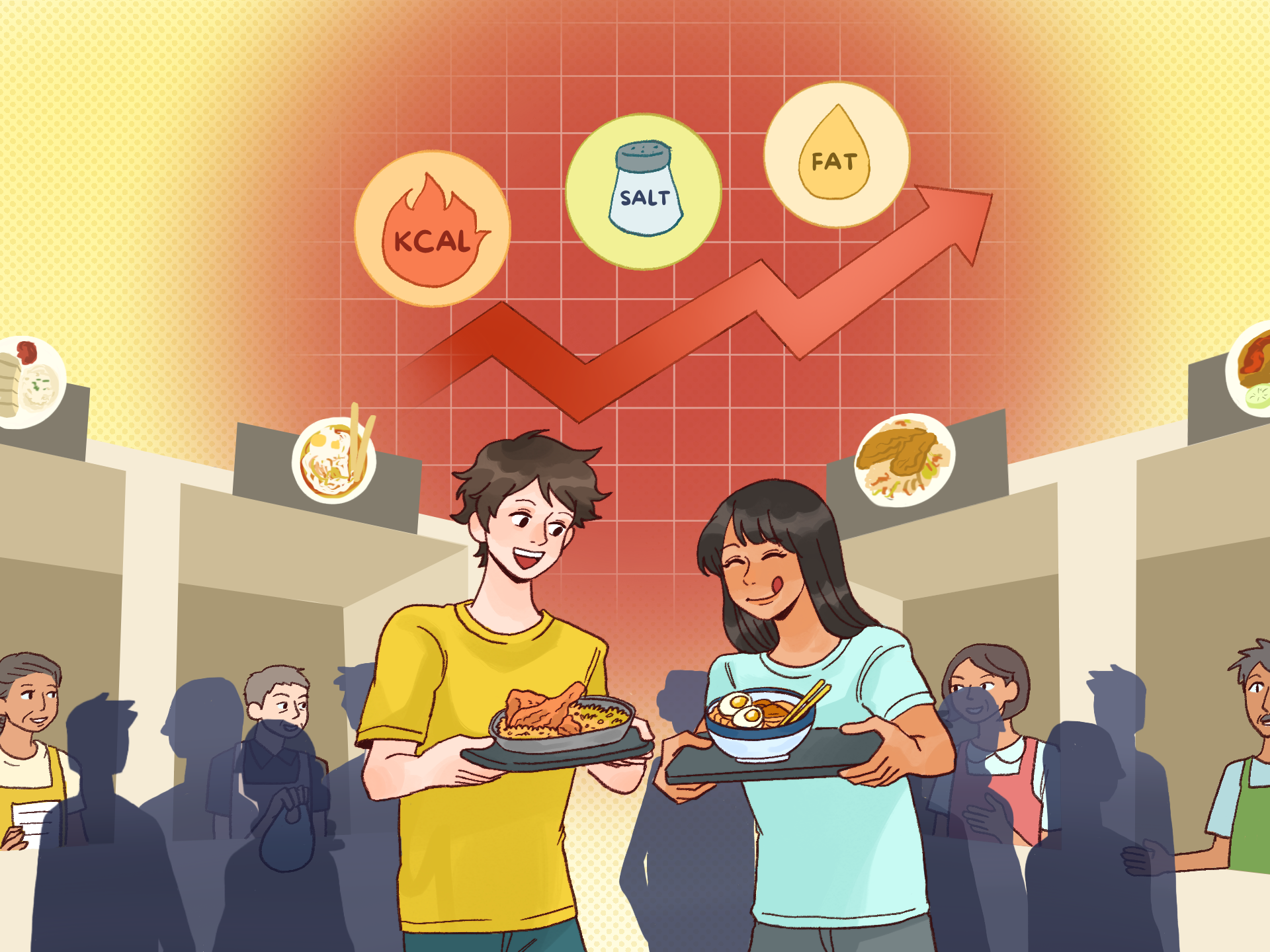 More carbs, fattier meals? What's changing in hawker dishes as food costs rise